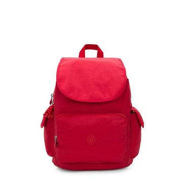 Kipling City Pack Ryggsäck Röda Mörkröda | SE 1403NW